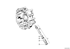 Getrag 240 Привод спидометра