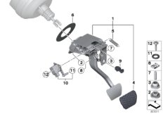 Педальный механизм АКПП