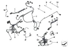 жгут проводов двигателя