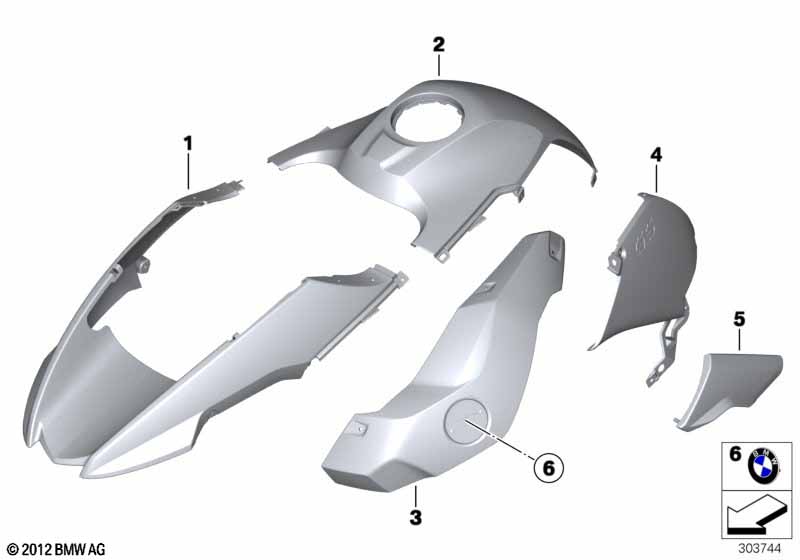 Окраш.детали WN43 saphir-schwarz мет.