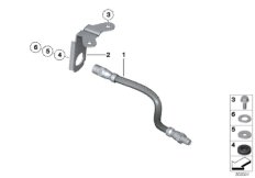 Тормозной шланг Зд