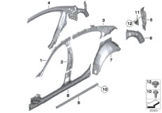 Детали бокового каркаса