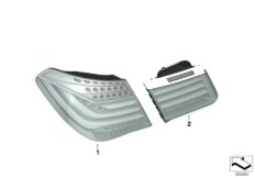 Переосн.блока задних фонарей Facelift