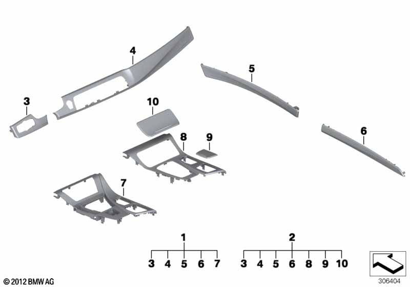 Декоративные планки из карбона