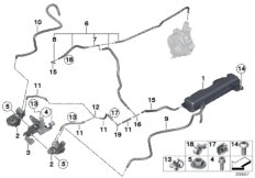 Вакуумное управление турбонагнетателя