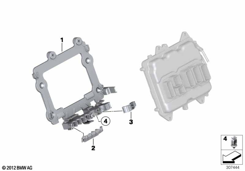Кронштейн ЭБУ