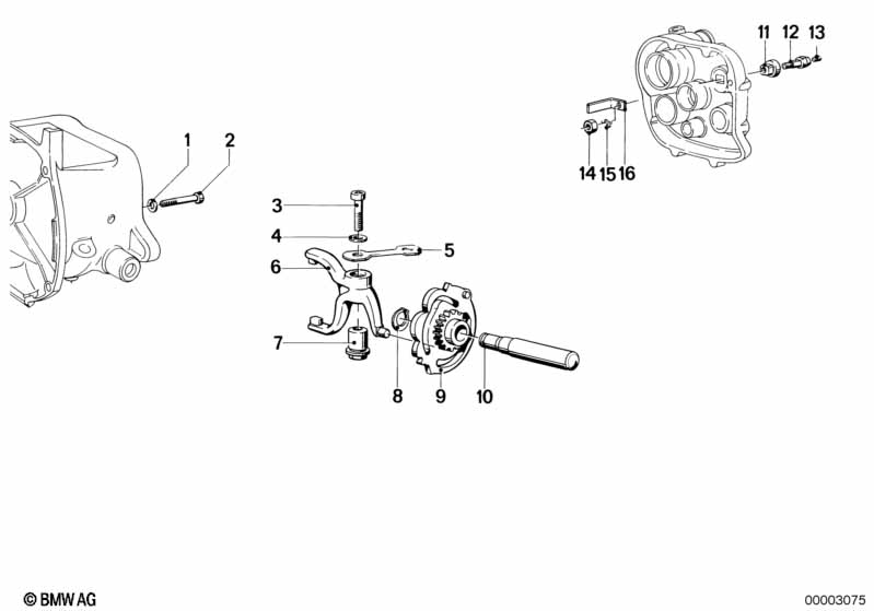 Внутреннее перекл.пер./кулачок переключ.