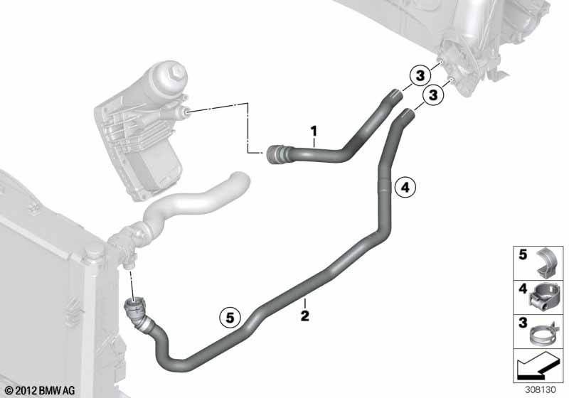 Шланги охлаждающей жидкости