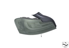 К-т доосн.блоками фонарей Зд Black Line