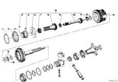 ZF 3HP12 Блок планетарных шестерен