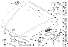 Капот/дополнительные элементы