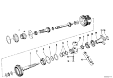 ZF 3hp12 Выход/привод спидометра
