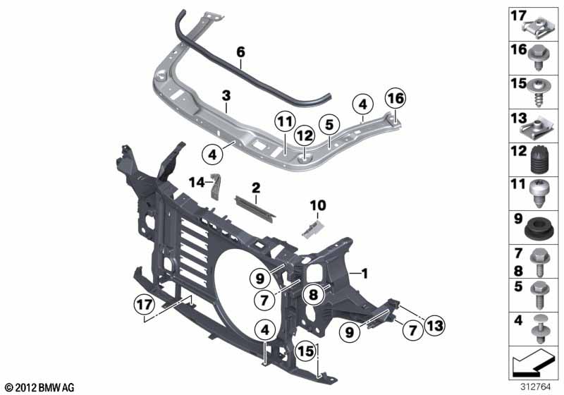 Болт с шестигранной головкой