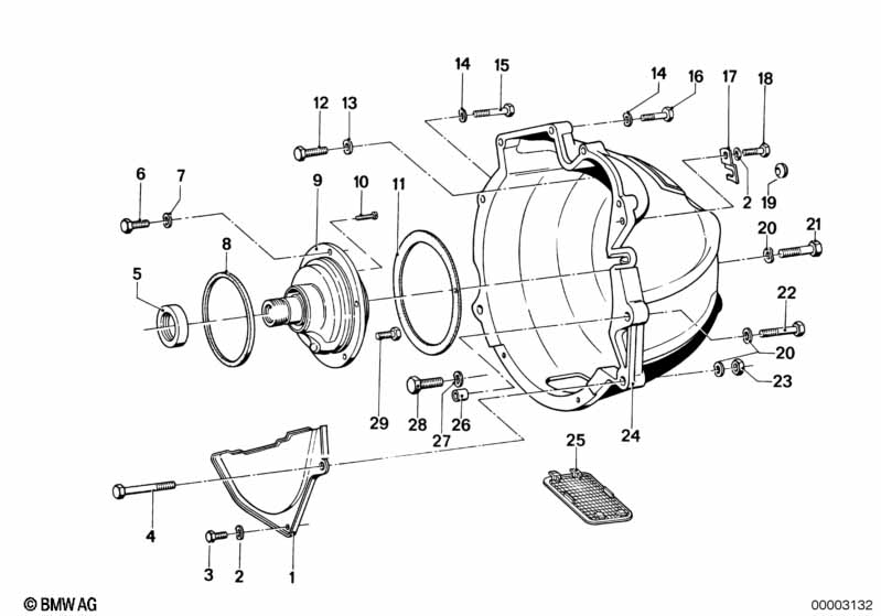 BW 65 Детали картера/смазочная система
