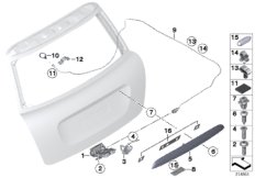 Багажная дверь/система запирания