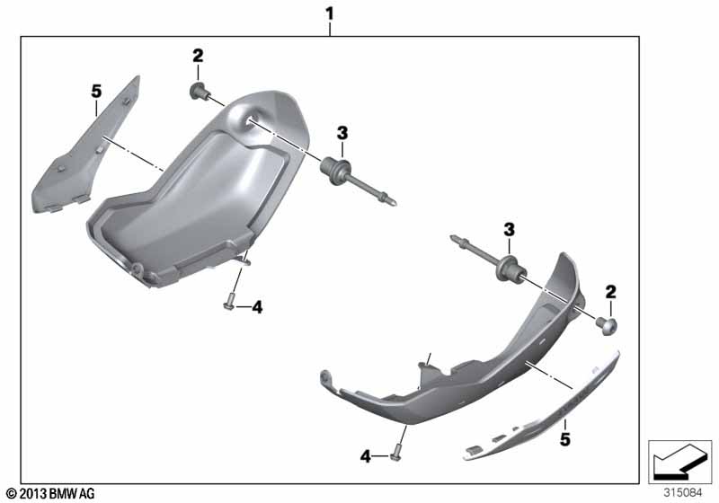 Комплект защитной крышки клапанов