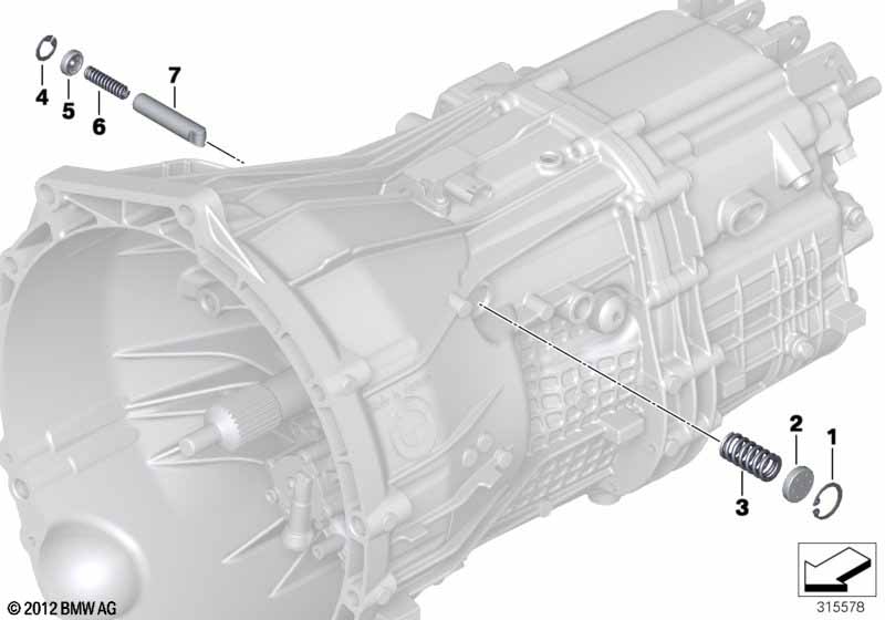 GS6-45BZ/DZ детали переключения