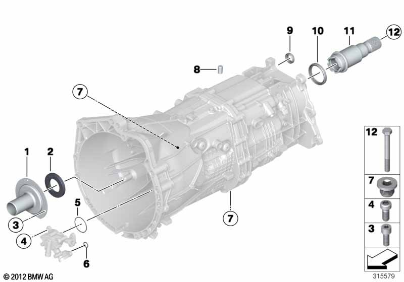 GS6X45BZ/DZ уплотнения / доп.элементы
