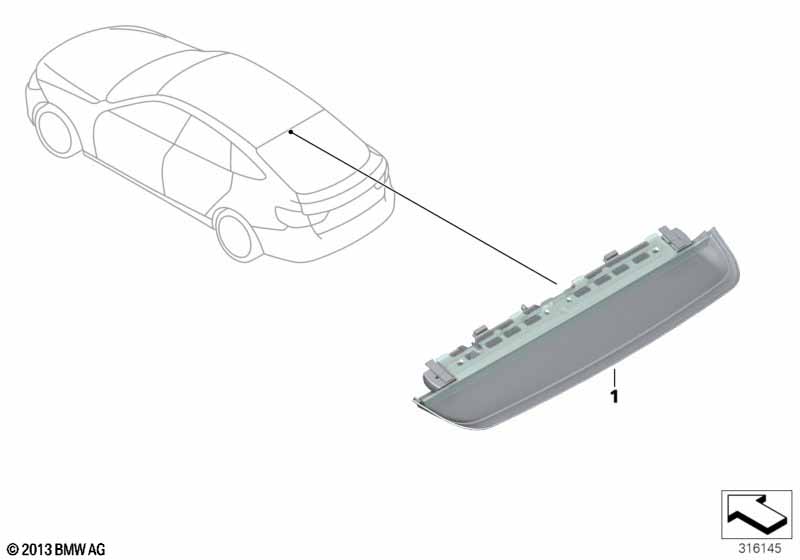 Третий фонарь стоп-сигнала