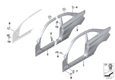 боковой каркас