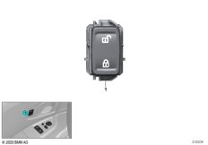 Выключатель центрального замка