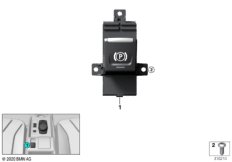 Выключатель парковочного тормоза