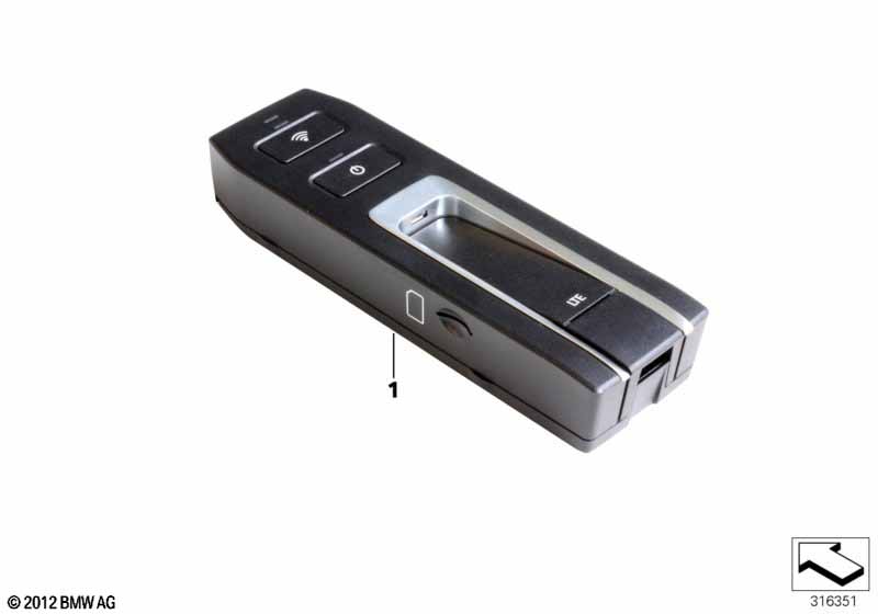 BMW Car Hotspot LTE восстанавленн.