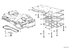 ZF 3HP22 Гидравл.блок управл.и доп.элем.