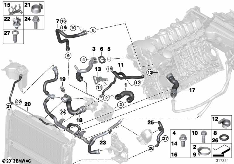 Шланги системы охлаждения