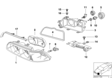 Детали фары