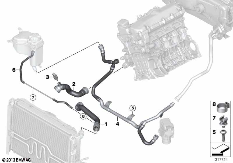 Шланги системы охлаждения