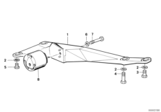 Крепление КПП