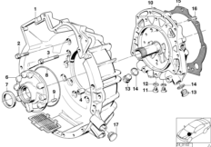 ZF 4HP22/24 Детали картера/смаз.система