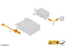 Высоков.соед.провод высоков.накопителя