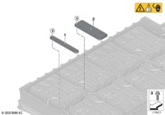 Модульная распорка высоковольтн.накоп.