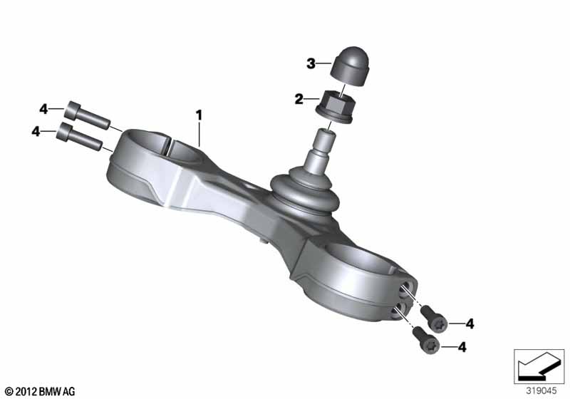 Перемычка вилки Нж