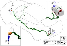 провод батареи