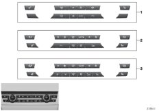 Ремонтный комплект покрытия клавиш