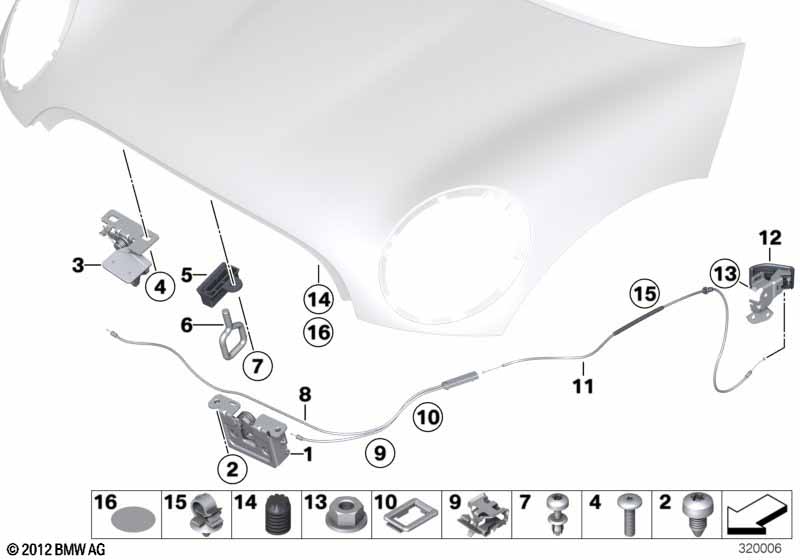 Болт Torx с шайбой