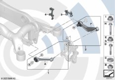 Ремкомплекты напр.рычага поп.рыч.подв.