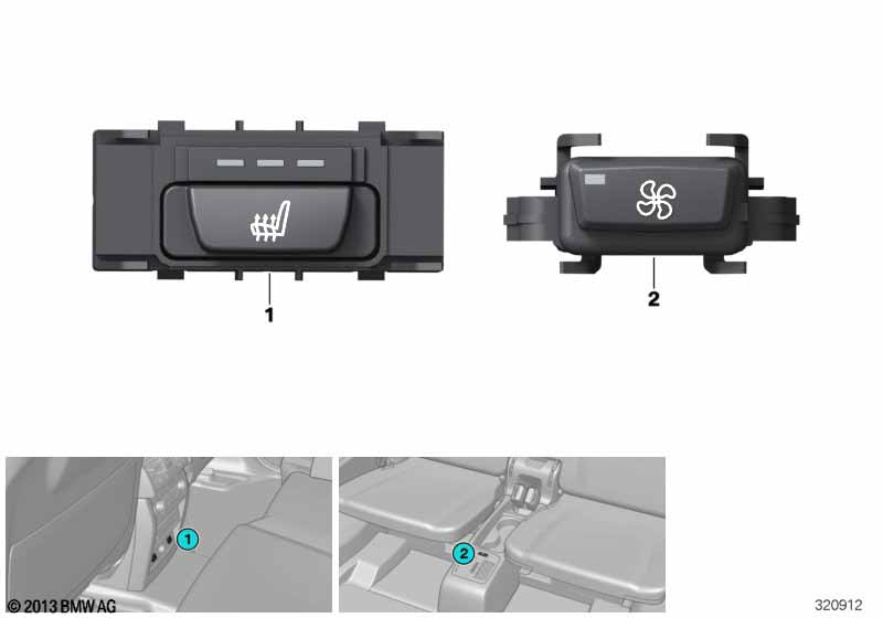 F СЕРИЯ кнопка подогрева зд Л