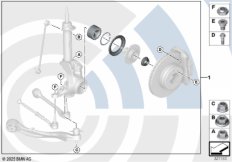 Рем.комплект ступицы переднего колеса