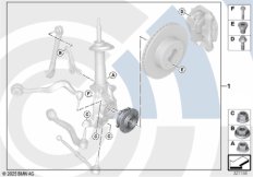 Рем.комплект ступицы переднего колеса