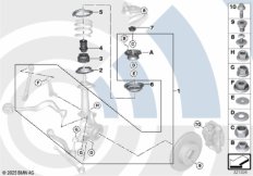 Ремкомплект опорного подшипника