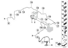 Трубопровод тормозного привода Пд