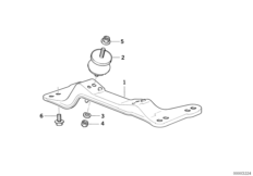 Крепление КПП
