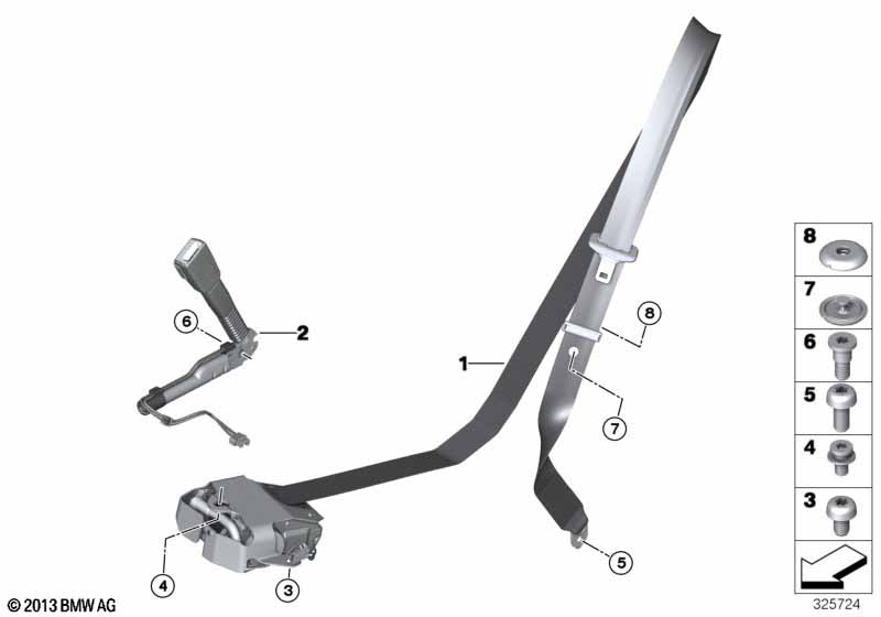 Ремень безопасности REMA Пд