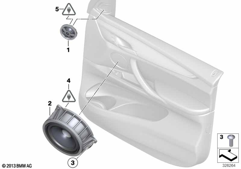 Детали системы HiFi на Пд двери