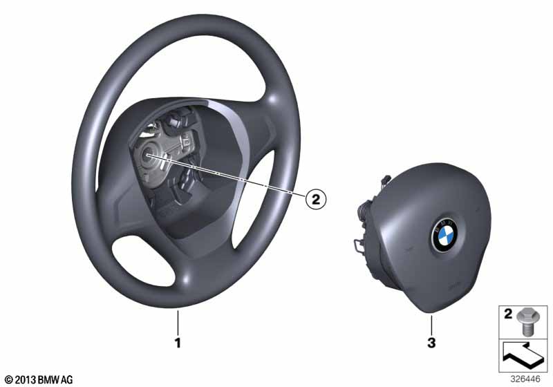 Рулевое колесо с НПБ