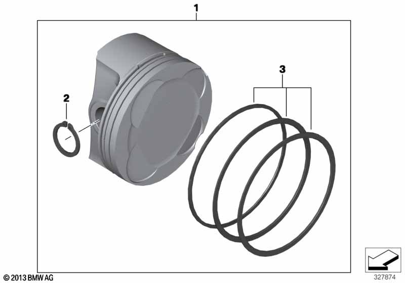 Детали поршня